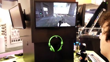 Portal 2 with Sixense Motion Pack Razer #CES