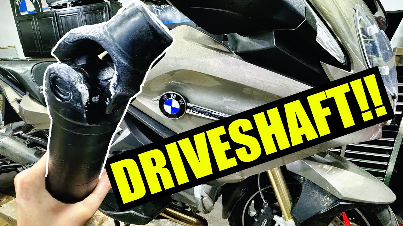 BMW R1200RT Driveshaft Inspection YouTube