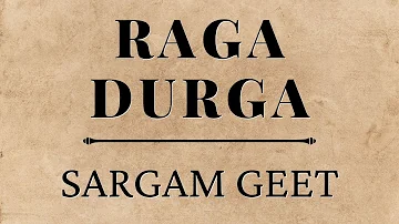 Raag Durga Sargam Geet | Indian Classical Music | Riyaz Daily