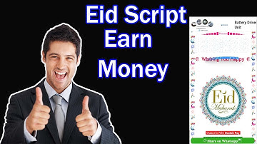 [ eid script ] how to create eid mubarak wishing website | And Earn Money