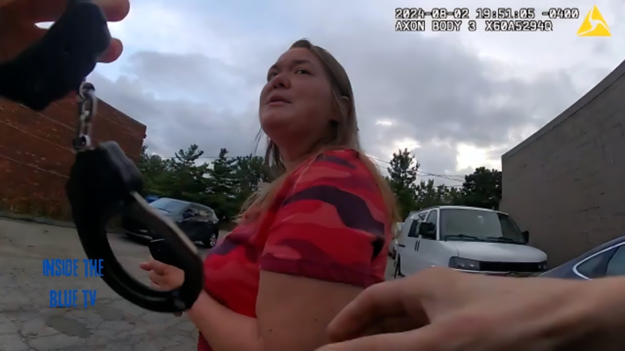 Woman Turns a Trespass Warning Into a Felony Arrest - YouTube