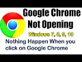 How to fix: Google chrome does not open when you click on google chrome
