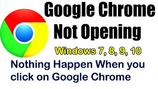 How to fix: Google chrome does not open when you click on google chrome