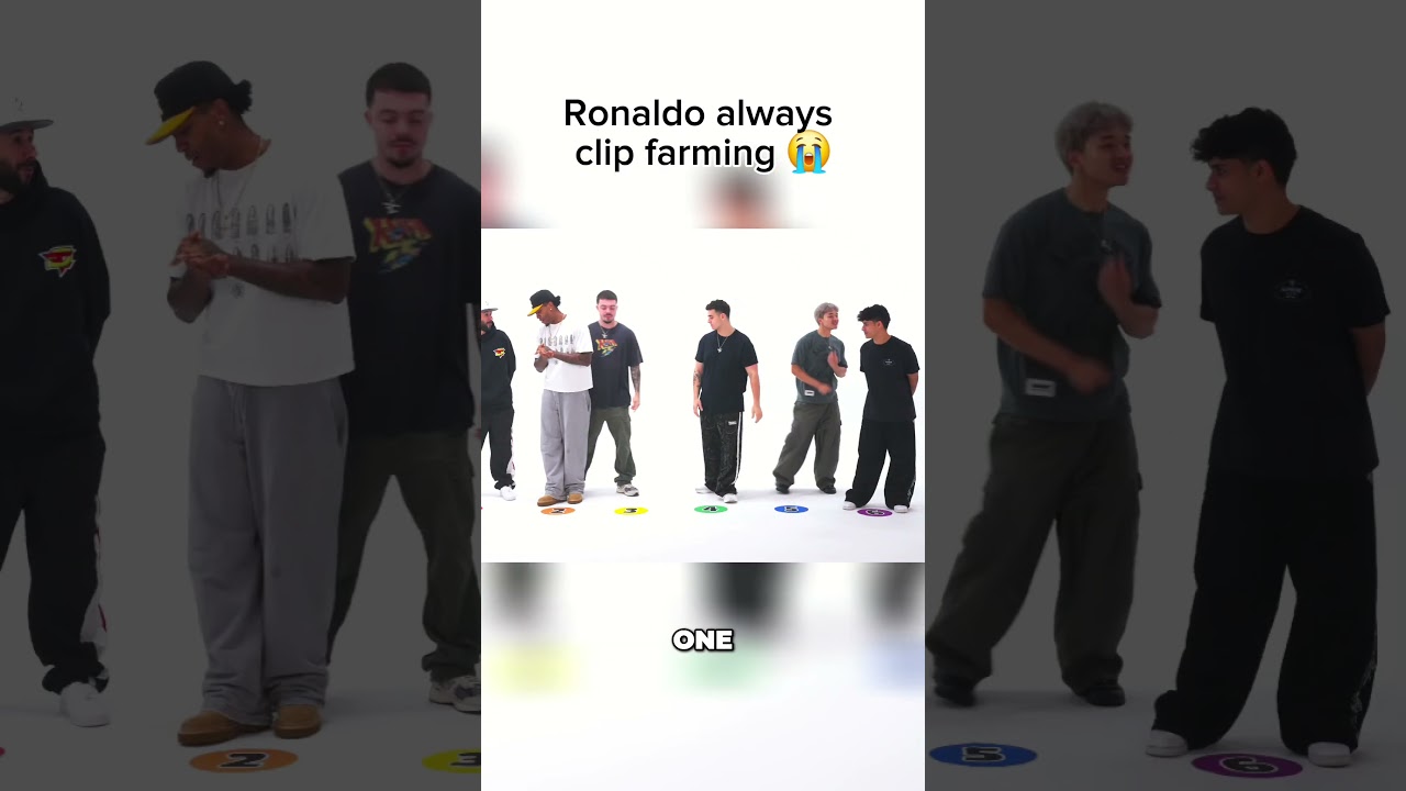 Stableronaldo always clipfarming even around the huzz 