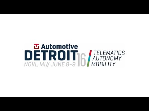 TU-Automotive Detroit 2016