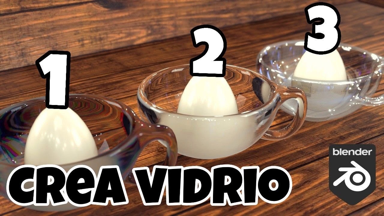 Como Hacer Un Vidrio En Blender