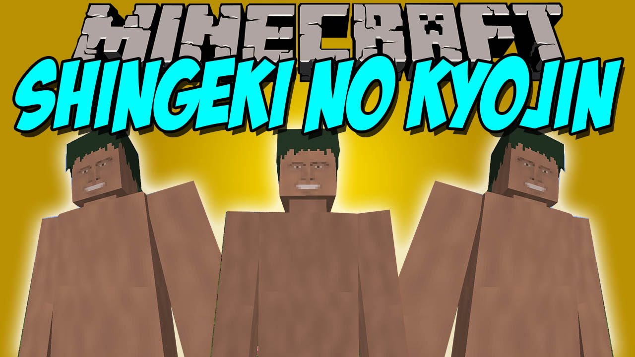 Shingeki no Kyojin (Attack On Titan) Mod for Minecraft