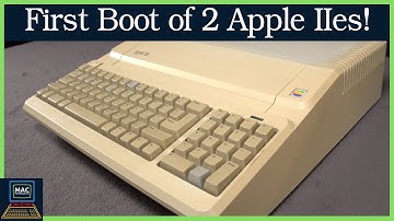 Apple IIe First Boot - Will They Explode Again?