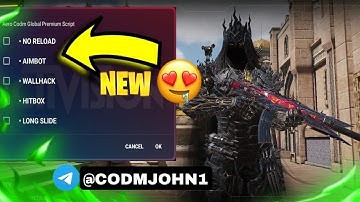 CODM IOS HACK V1.0.48! MOD MENU FOR COD MOBILE! CHEAT CODM IOS/ANDROID !GLOBAL AND GARENA! 100% SAFE