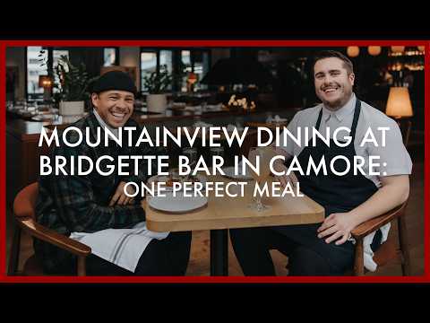 Mountainview Dining at Bridgette Bar in Canmore Alberta One Perfect Meal