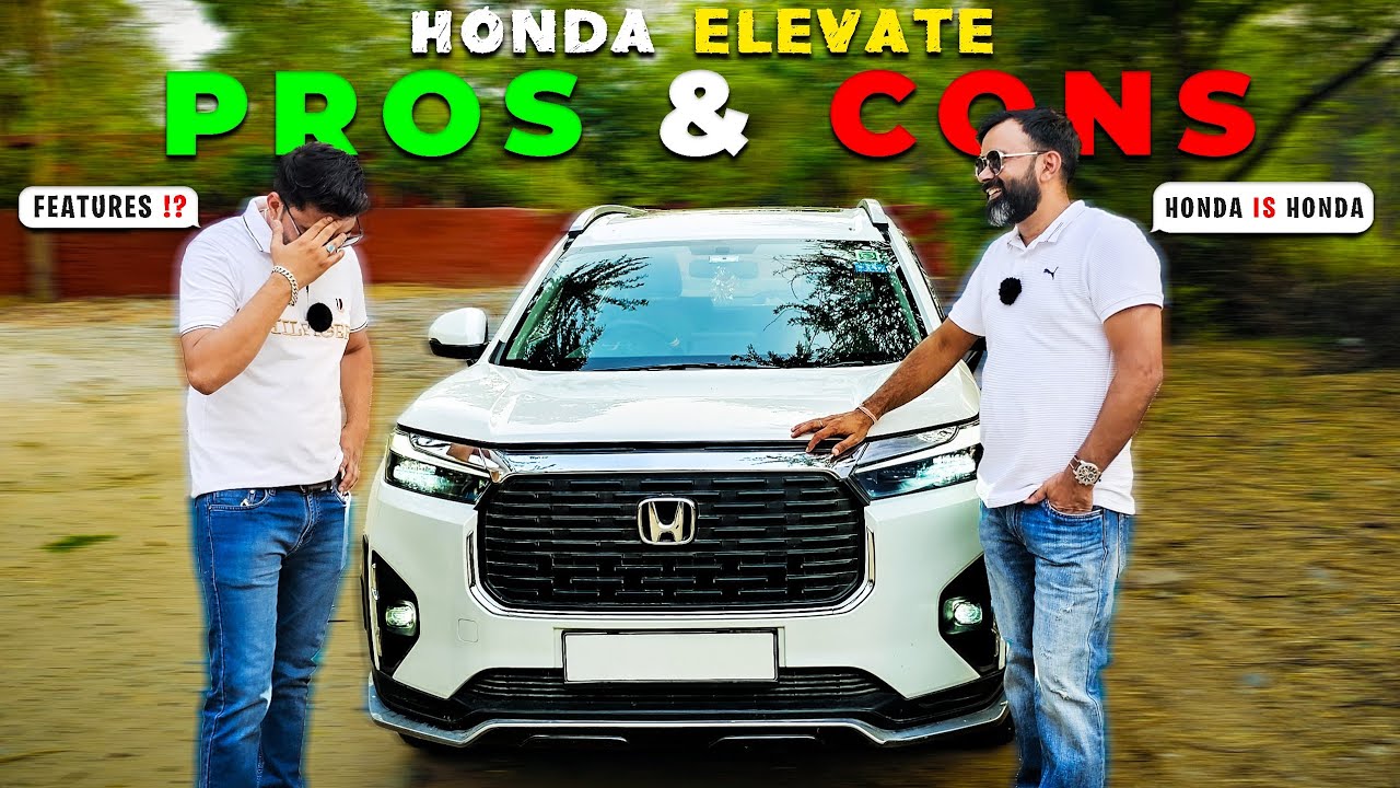 Honda Elevate Pros N Cons 😢 | Honda Elevate Ownership Review