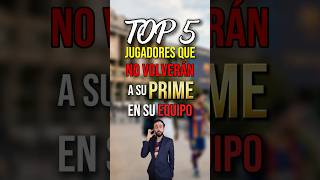 TOP 5 JUGADORES QUE NUNCA VOLVERAN A SU PRIME 👎🏼