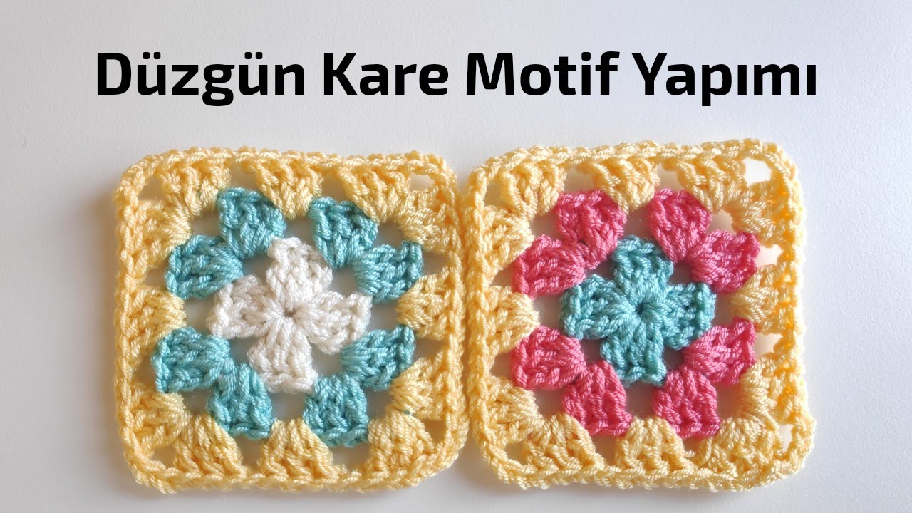 Tüm İpuçlarıyla Hanım Dilendi Bey Beğendi Motifi | Düzgün Kare Motif Yapımı