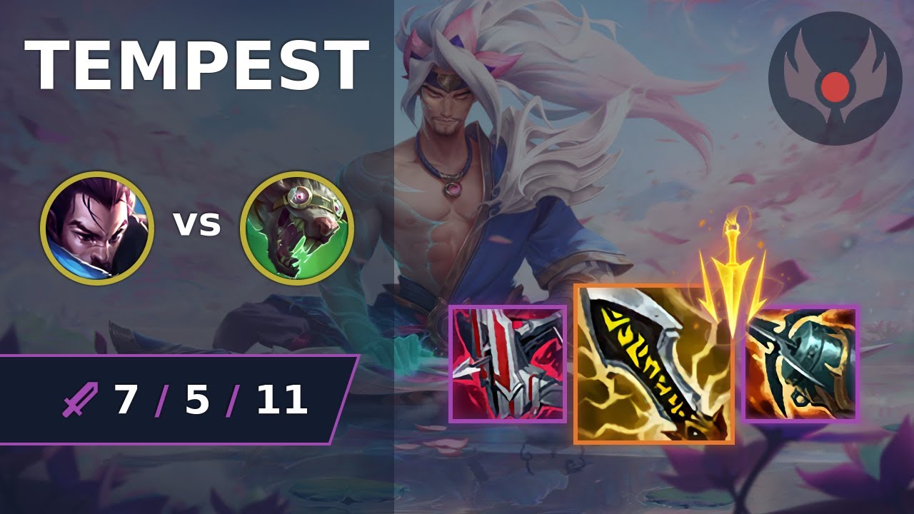 [ Tempest ] Yasuo BOT vs Twitch | NA GRANDMASTER | LOL Season 2024 ...