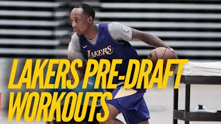 Lakers Bring In Draft Prospects