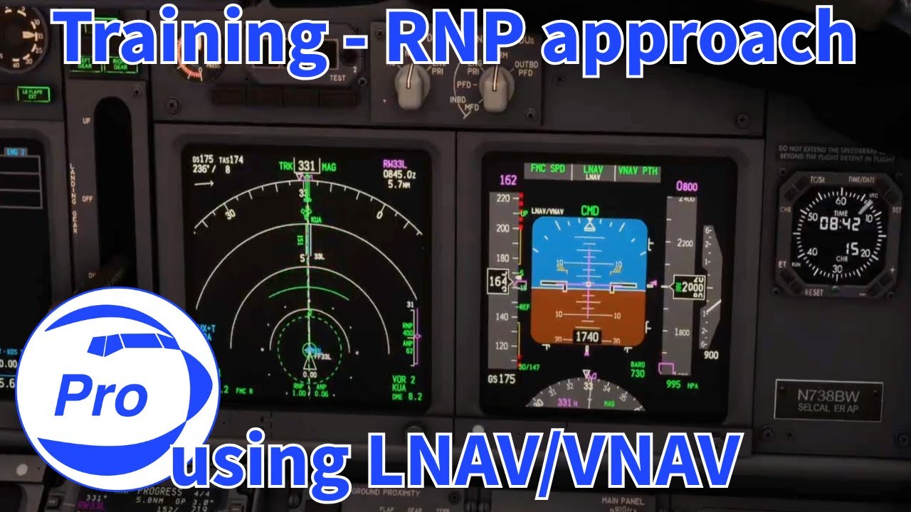 B737 Training: Bleeds Off After Takeoff, RNP Approach & Go-Around ...
