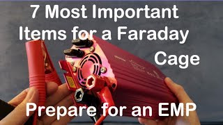 The 7 Most Important Items for a Faraday Cage to Prepare for a Major EMP Attack