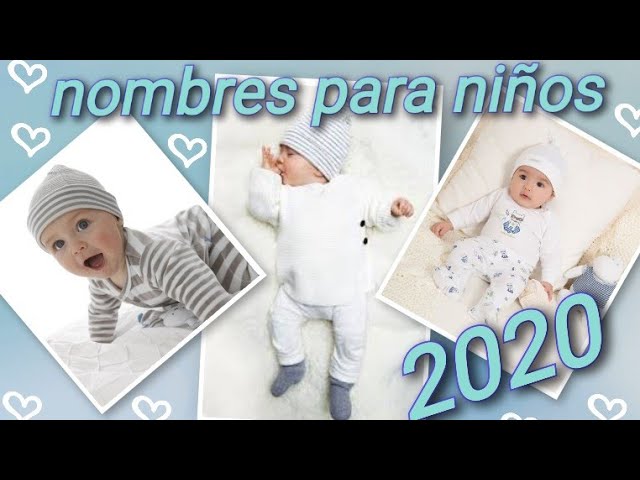 Novo Bebê - Top 10 nomes masculinos, tendências para 2021!! #ebaa