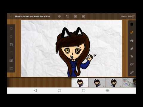Come Howl e Growl come un lupo! ???????? - Flipaclip