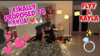 Flyysoulja Finally Proposed To Kayla !
