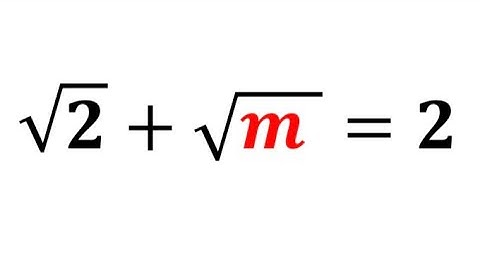 How To Solve SAT Math Square Root Equations 