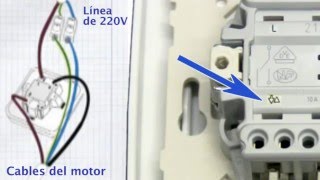 Instalar un motor a una persiana de vivenda -