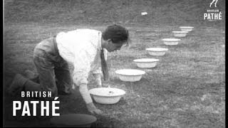 Sports At Army Hospital AKA Wounded And Nurses (1914-1918)