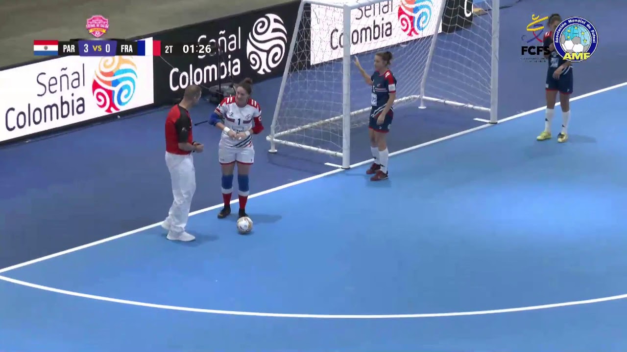 Mundial Femenino AMF 2022: Tercera fecha Paraguay vs Francia