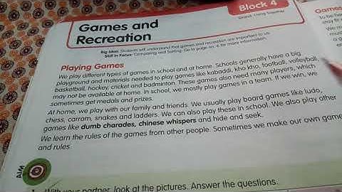 class 4. social science.block 4. LESSON 1