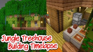 Minecraft Building Timelapse: Jungle Treehouse