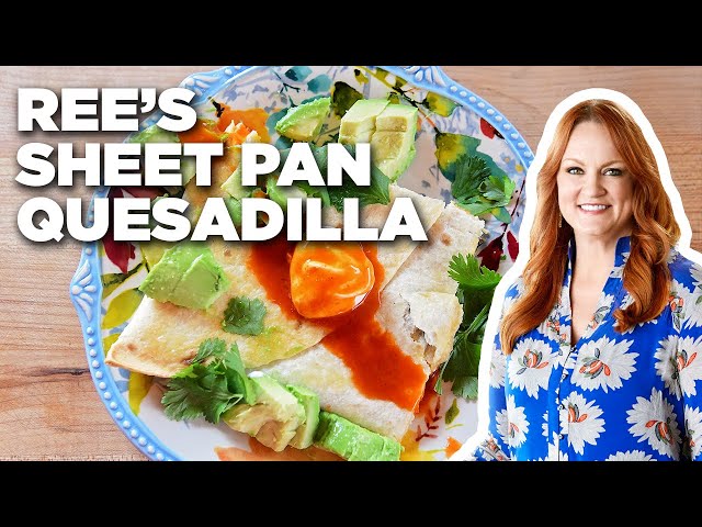 Sheet Pan Chicken Quesadillas