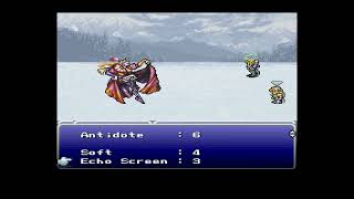 Final Fantasy VI: Battle against Rider and Kefka, and liberating Ramuh - Square Sony Playstation