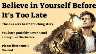 Believe in Yourself Before It's Too Late 🔥| A Life-Changing Story | Learn English Through Story