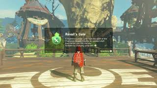 Zelda Botw 2 Preparations Chronicles 7 How To Use Revalis Gale & Demonstration