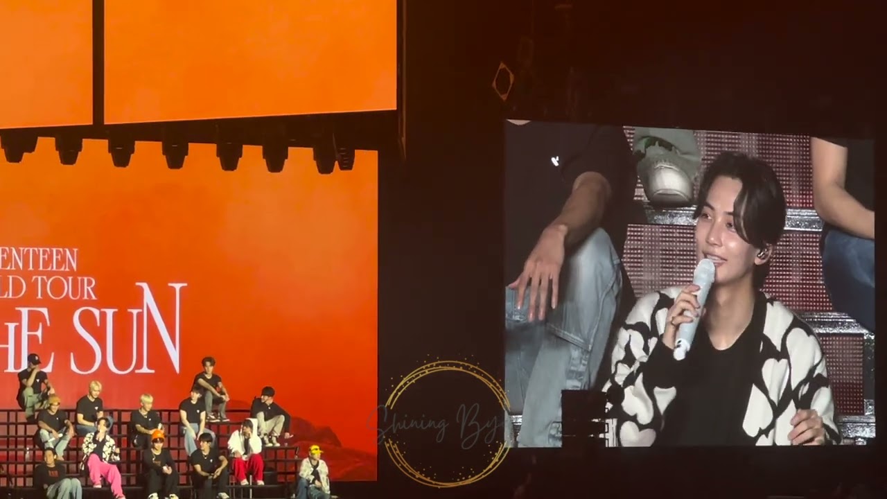 Ending MENT - Jeonghan | SEVENTEEN WORLD TOUR [BE THE SUN