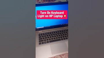 Zet de toetsenbordverlichting van uw HP laptop binnen enkele seconden aan! 💡 (Werkt 100%)