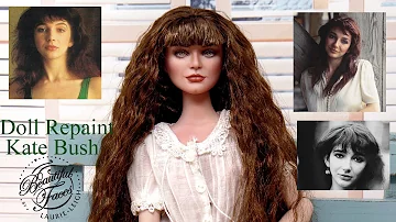 Repaint Kate Bush Chit Chat Time Lapse Learn Doll Art