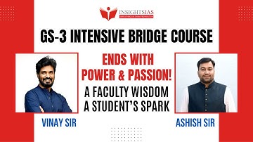 | Final Day of GS-3 IBC: Deep Dive by Ashish Sir & Strategic Grand Finale by Vinay Kumar GB Sir |