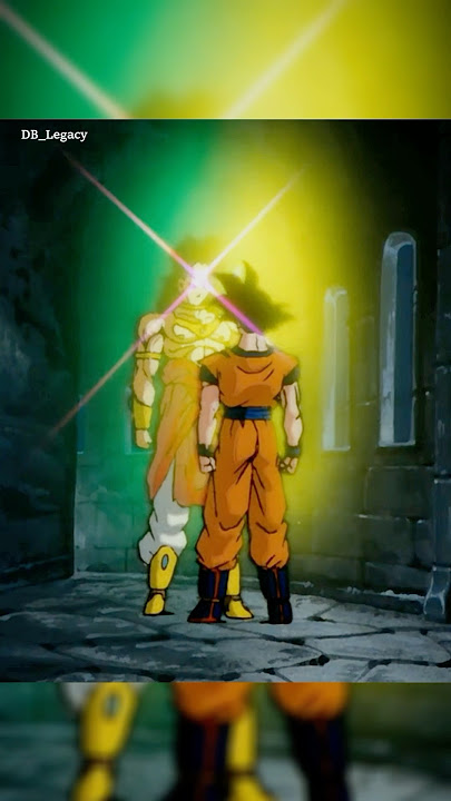 Goku Meets Broly For The First Time #dragonball #goku #broly