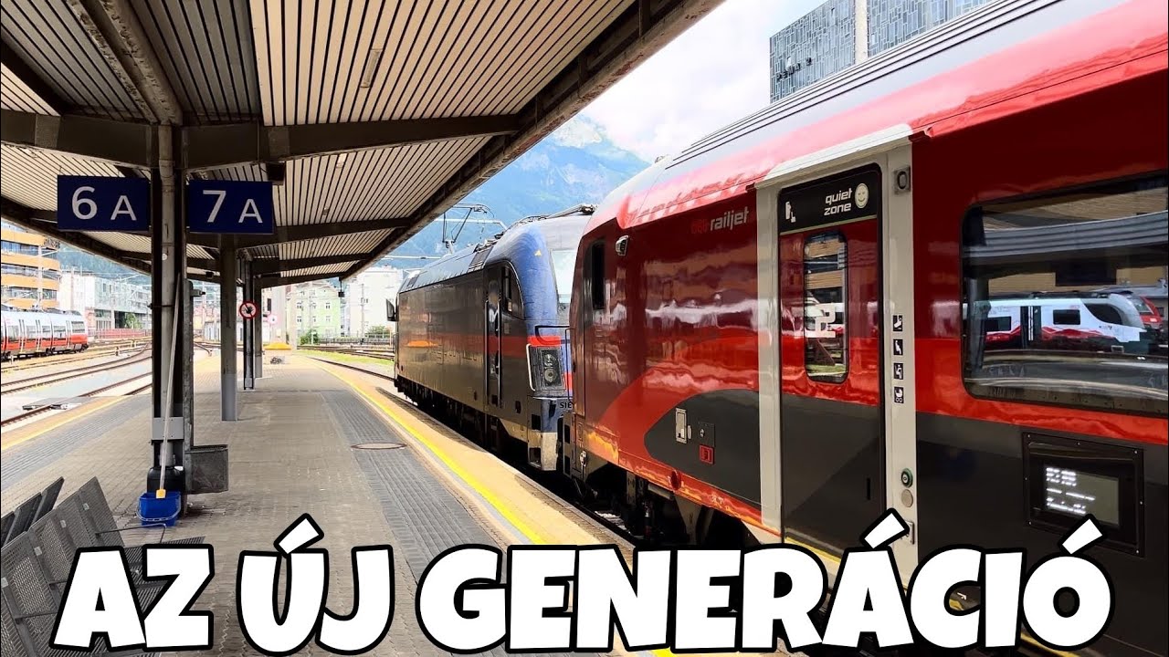 RAILJET ПОСЛЕДНЕГО ПОКОЛЕНИЯ, КОТОРЫЙ ПРИБУДЕТ В ВЕНГРИИ НЕ ДО 2026 ГОДА. [ИТАЛИЯ-ГЕРМАНИЯ]