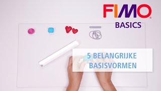 Fimo - 5 Belangrijke Basisvormen - Fimo Basis Tutorial Nederlands