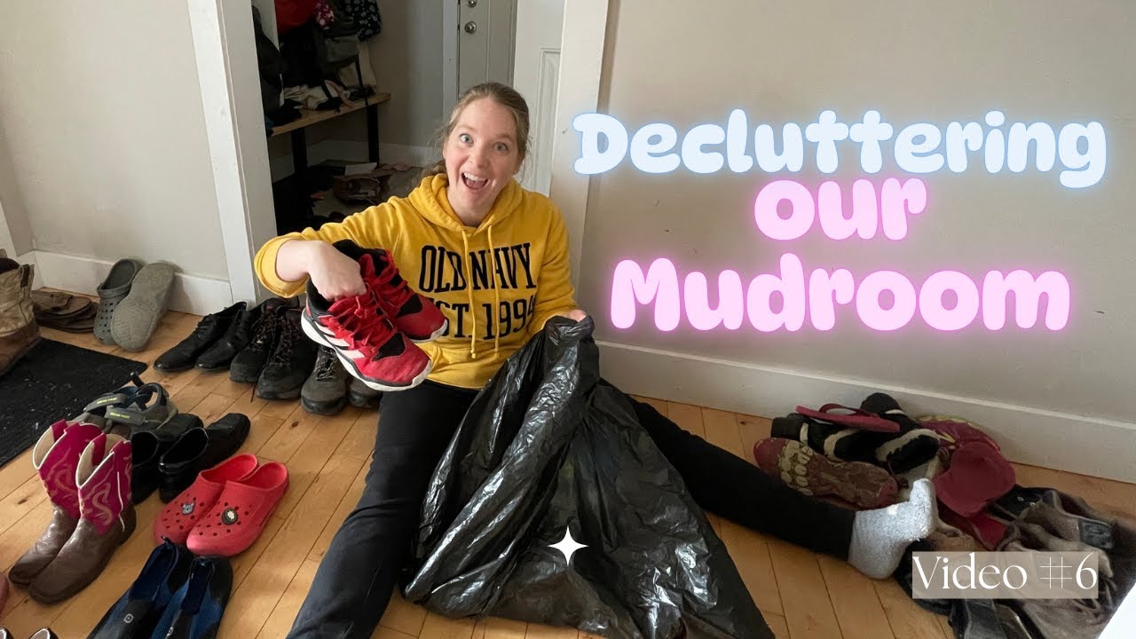 Mudroom Declutter & Clean With Me! A Satisfying Before & After