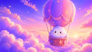 Hot Air Balloon Cloudscape for TV | Dreamy Pastel Sky 3 Hours screenshot 1