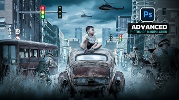 Cinematic photoshop manipulation tutorial||Photoshop tutorial #manipulation #photoshoptutorial