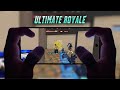1 vs 4 clutches in ultimate royale + livik map full gameplay || bgmi (handcam)