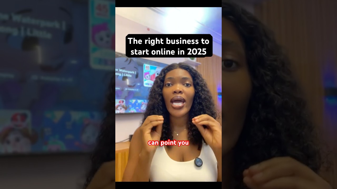 rewrite this title The right business to start online in 2025