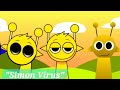 "Simon Virus" Sprunki: SIMON TIME Mix