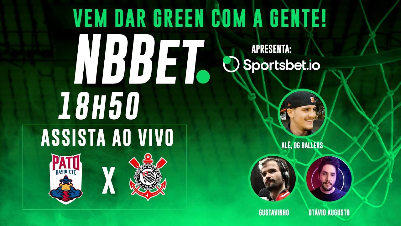 Corinthians recebe o Pato Basquete em partida do NBB com transmissão do Meu  Timão; saiba tudo