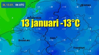 Koud, kouder, koudst, sneeuw, sneeuwer, sneeuwst: weermodellen op tilt
