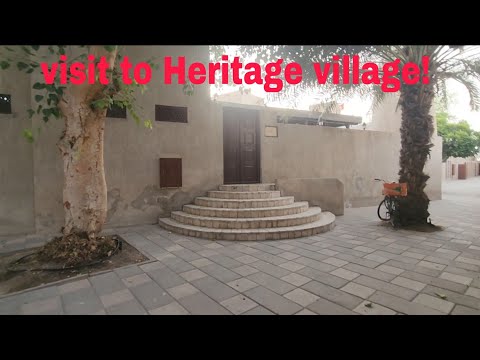 Our visit to old town DUBAI, Heritage Village! It's like a maze! #Dubai #heritagevillage
